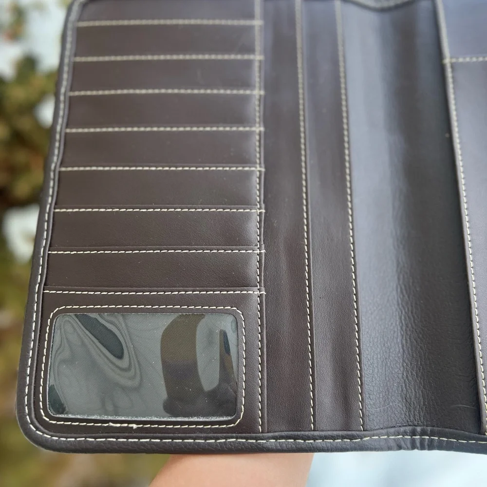 Franklin Covey Dark Brown Planner Cover 🤎